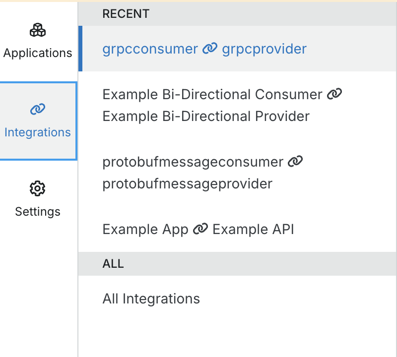 Navigation – Integrations